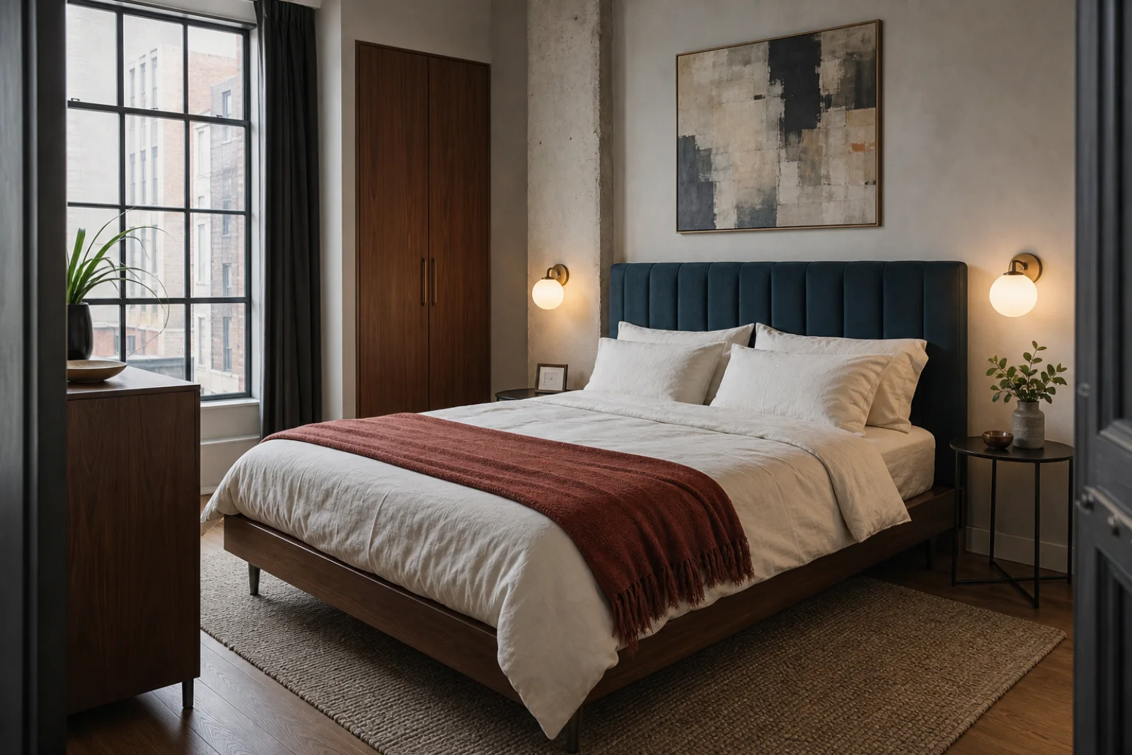 West Elm Modern styled corner